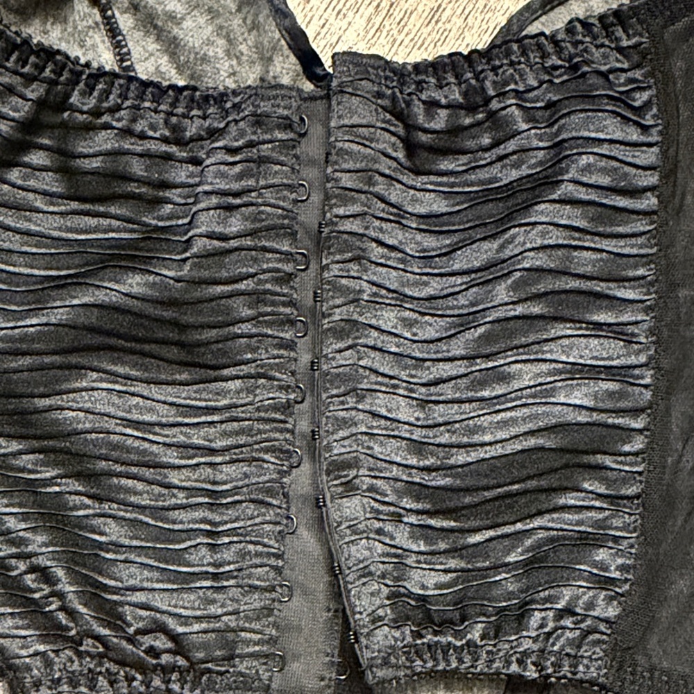 Dior Black Ribbed Intimates - Picture 4 of 5